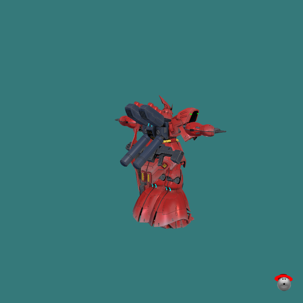 MSN-04 Sazabi - Back Right