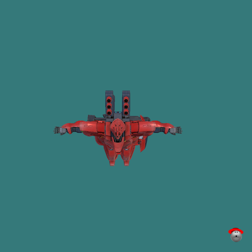 MSN-04 Sazabi - Straight Top
