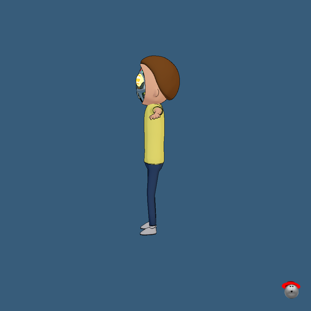 Pringles Robot Morty - Left