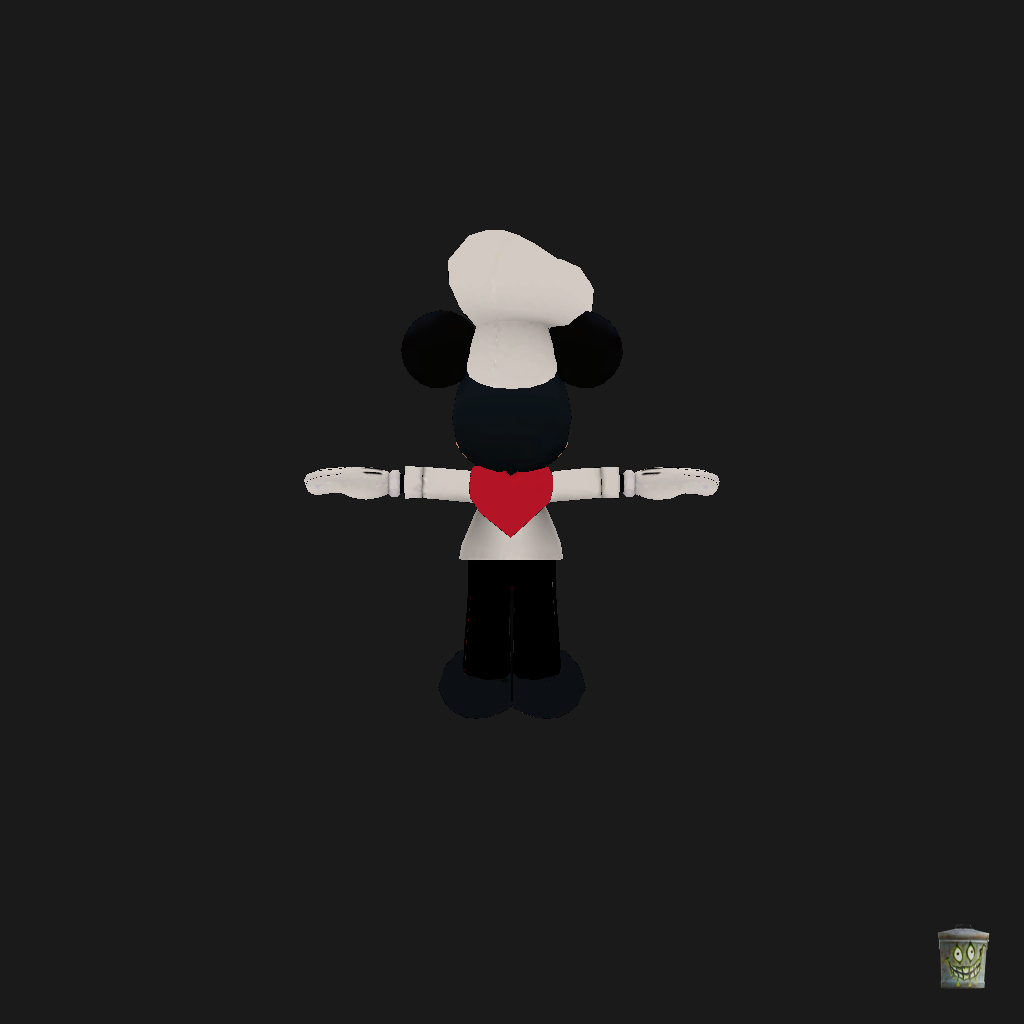 Chef Mickey Mouse 3․0 - Back