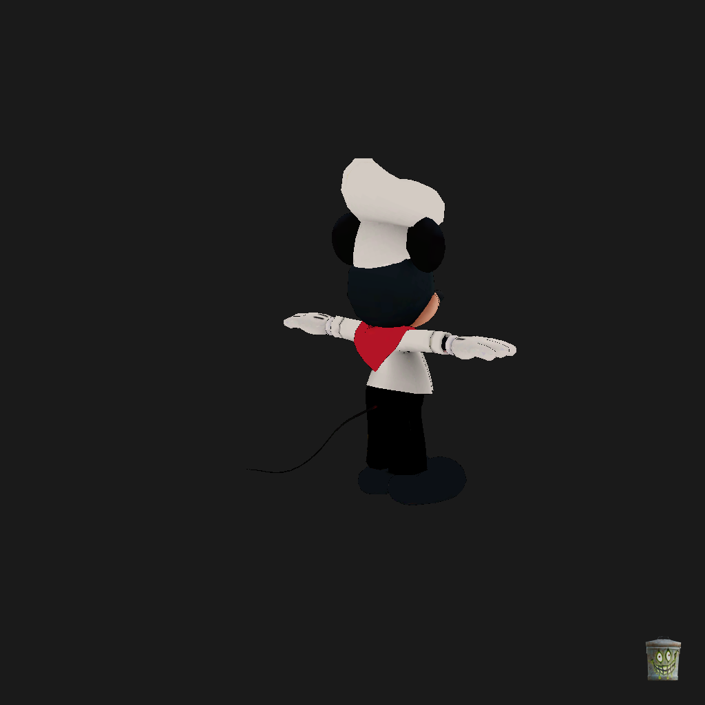 Chef Mickey Mouse 3․0 - Back Right