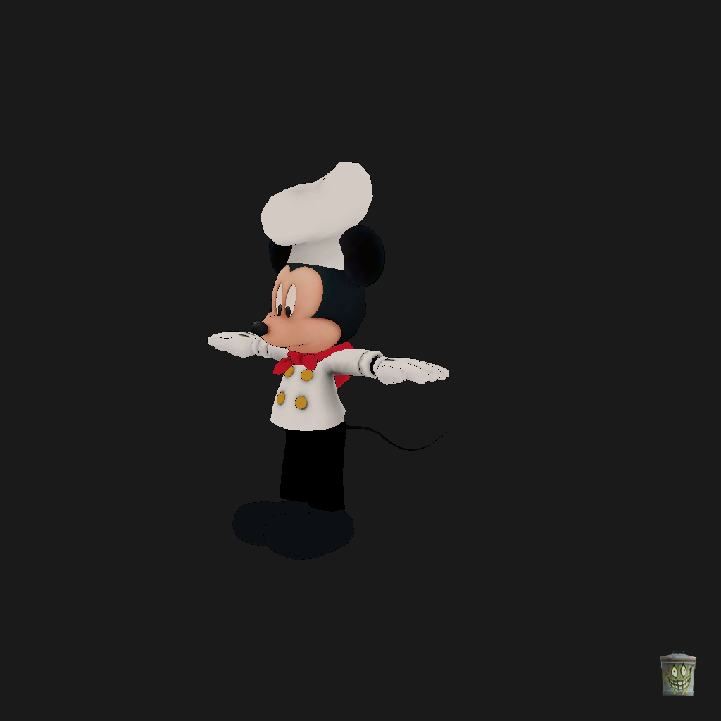 Chef Mickey Mouse 3․0 - Front Left