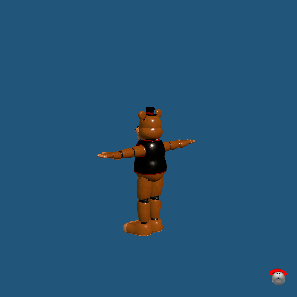 BATTINGTON TOY FREDDY - Back Left
