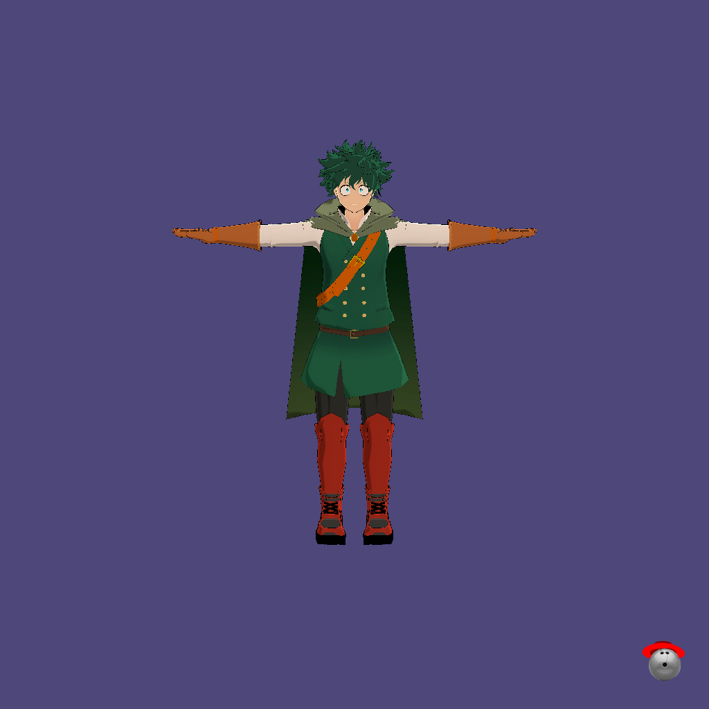 MMD Fantasy Deku - Front