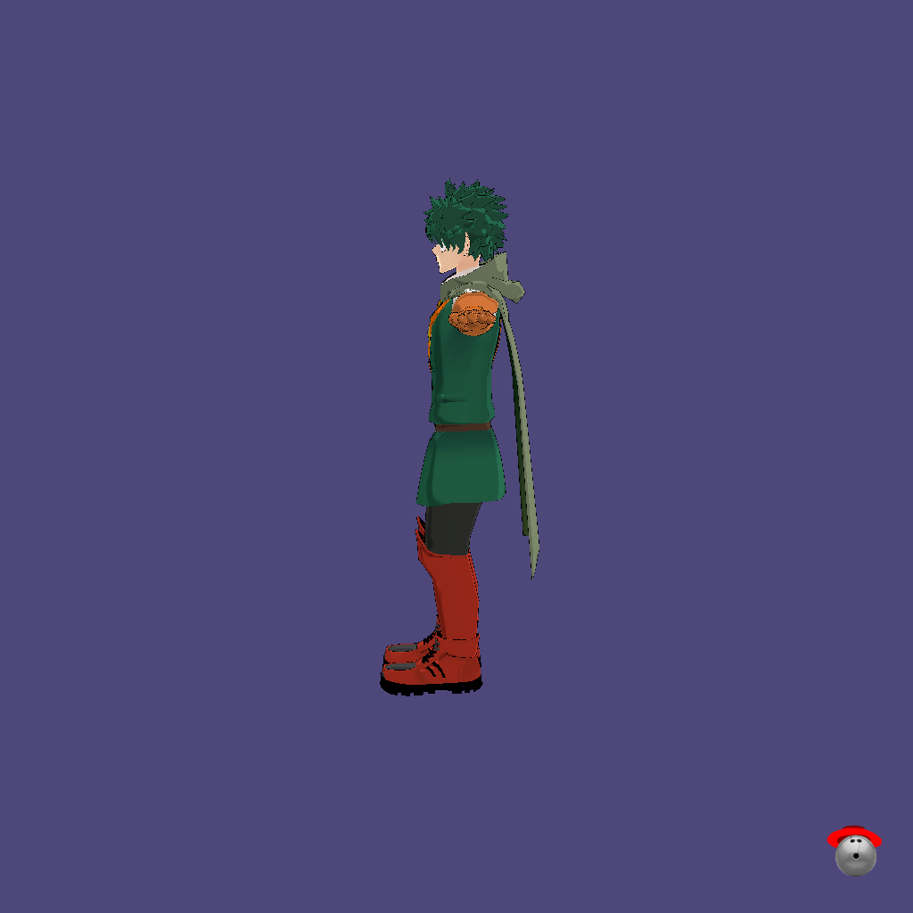 MMD Fantasy Deku - Left