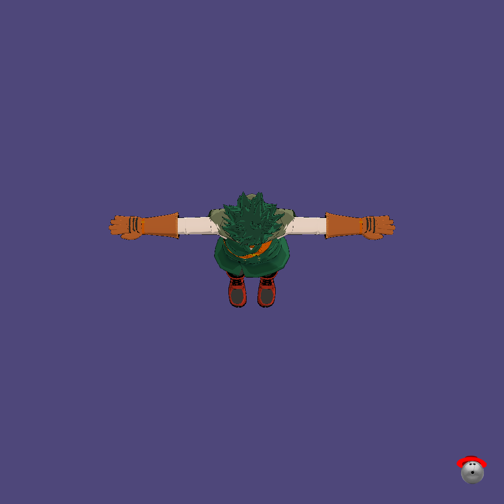MMD Fantasy Deku - Straight Top