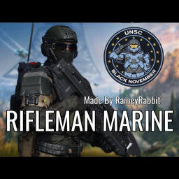 UNSC˸ Black November Rifleman Marine