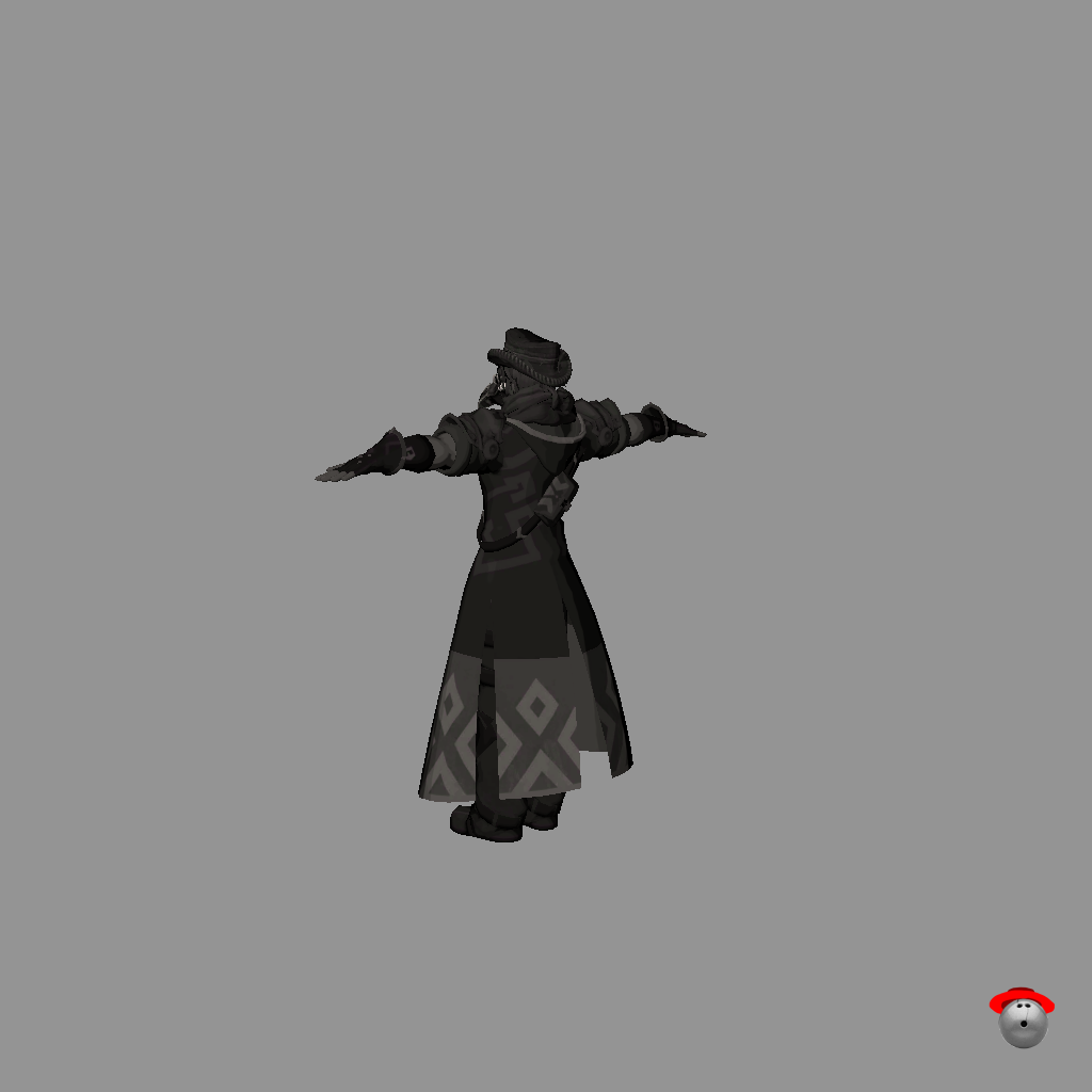 Plague Doctor - Back Left