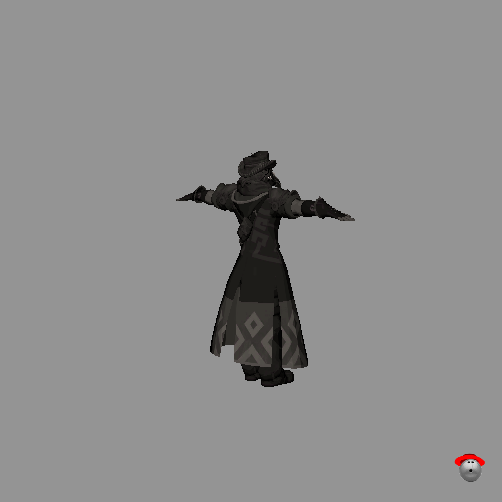 Plague Doctor - Back Right