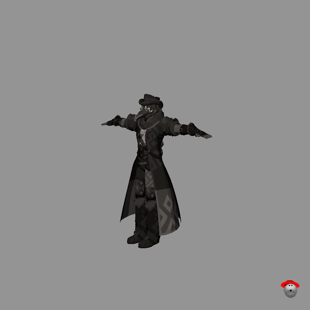 Plague Doctor - Front Left