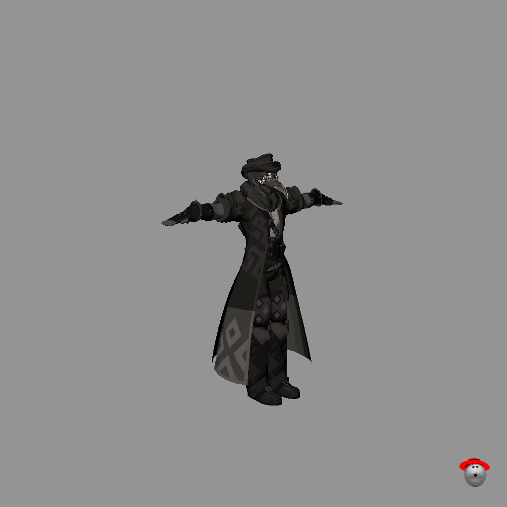 Plague Doctor - Front Right