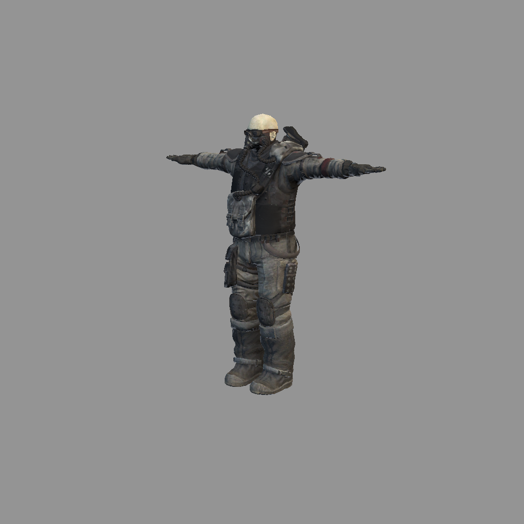 Killzone˸ Helghast Assault Infantry - Front Left