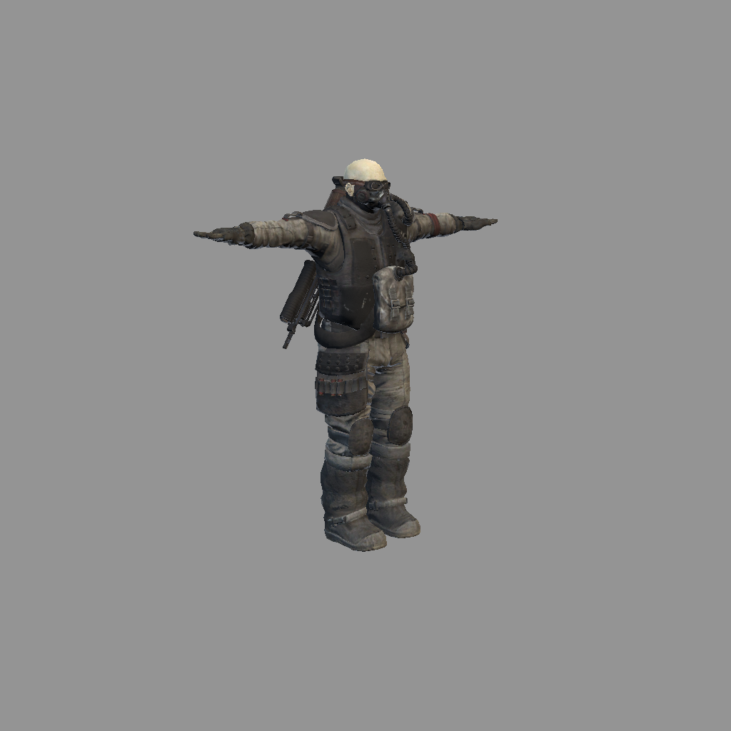 Killzone˸ Helghast Assault Infantry - Front Right