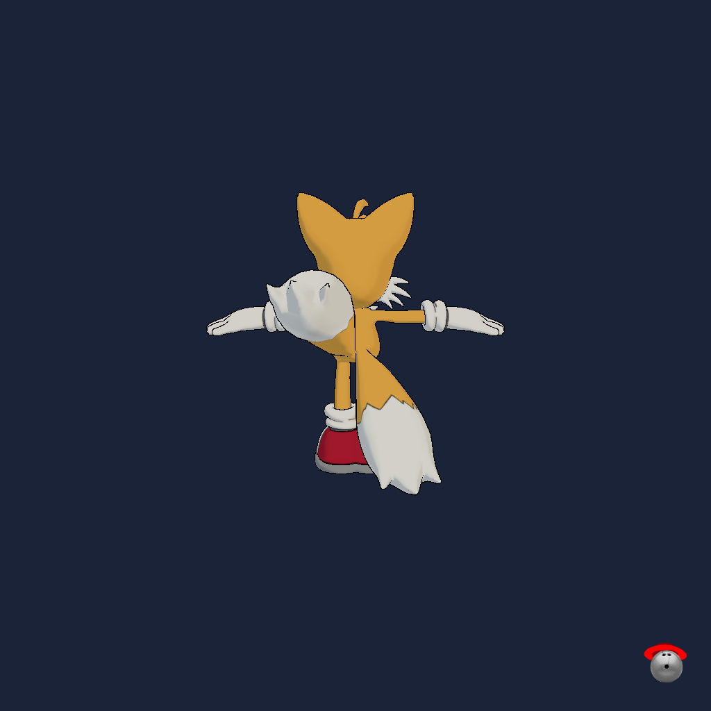 Tails （Fortnite） - Back