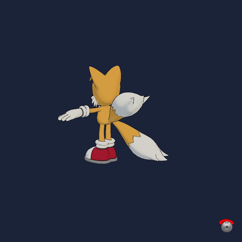 Tails （Fortnite） - Back Left