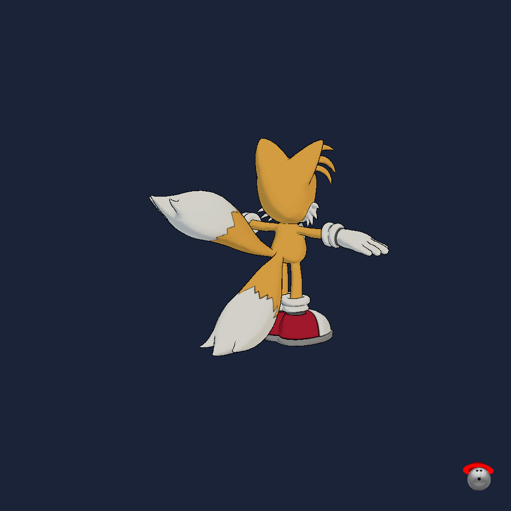 Tails （Fortnite） - Back Right