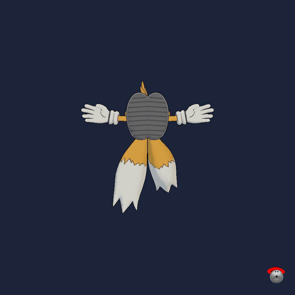 Tails （Fortnite） - Straight Bottom