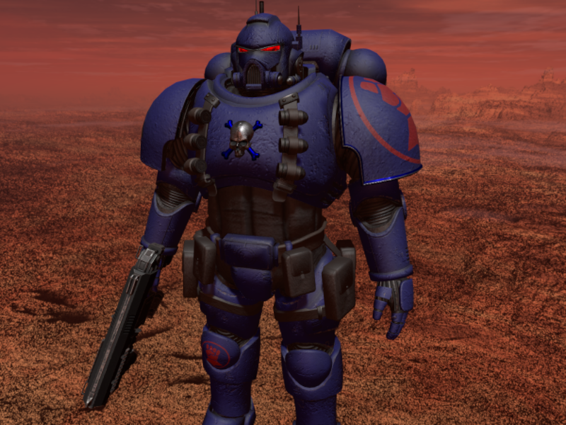 Crimson Fists Infiltrator
