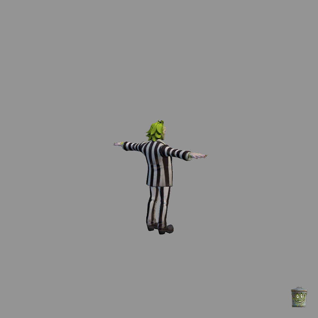 BeetleJuice - Multiversus - Back Right