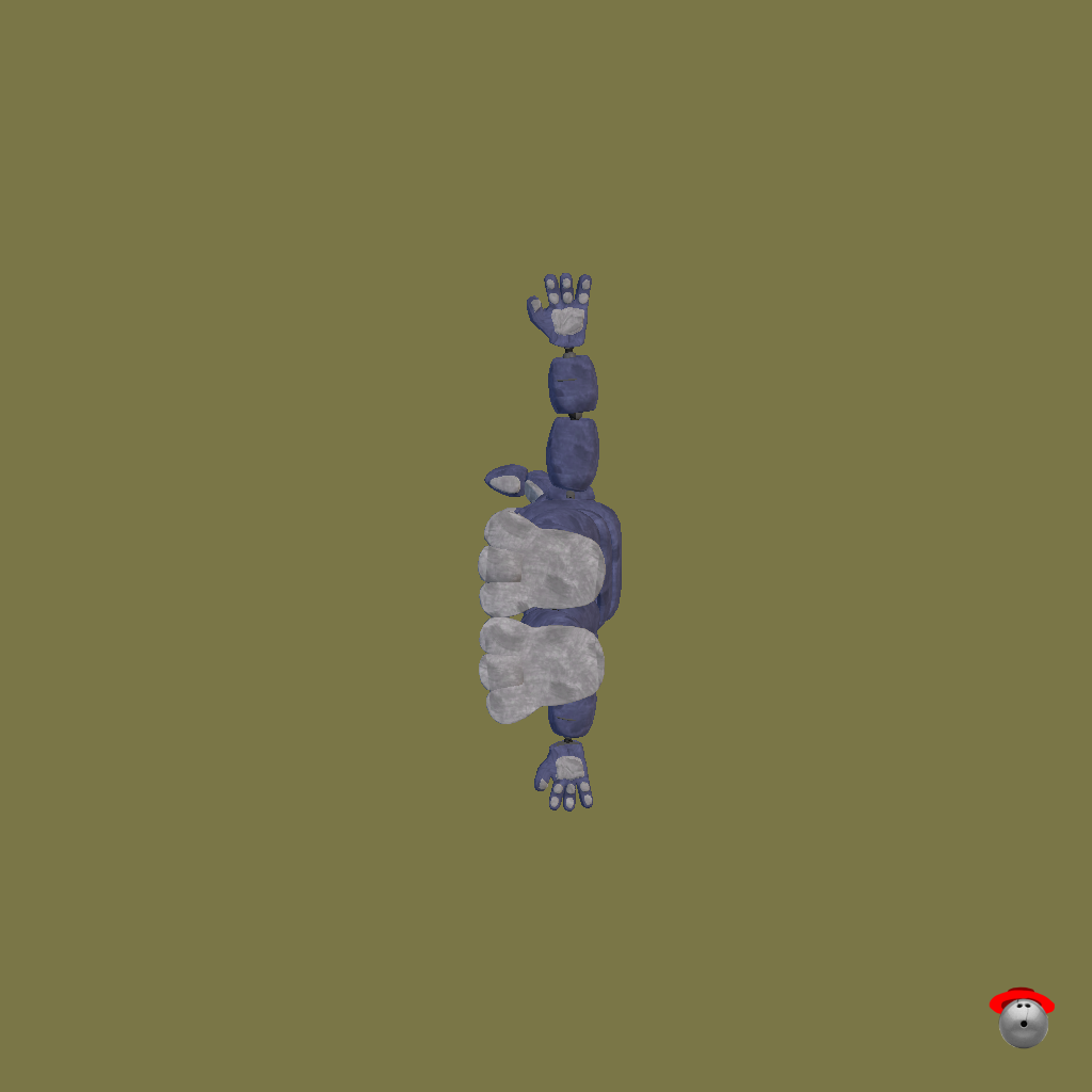FNaF˸ 1 Bonnie The Bunny - Straight Bottom