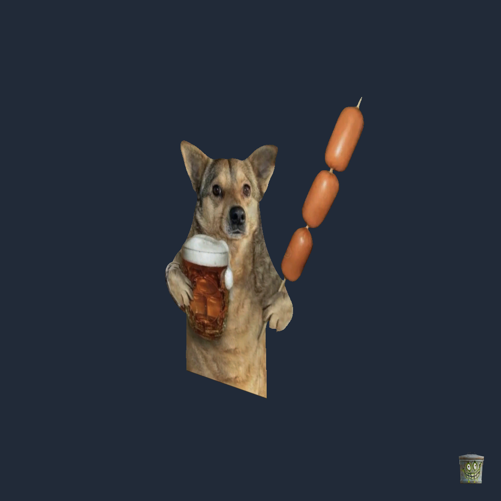 Kebab Dog - Back Right