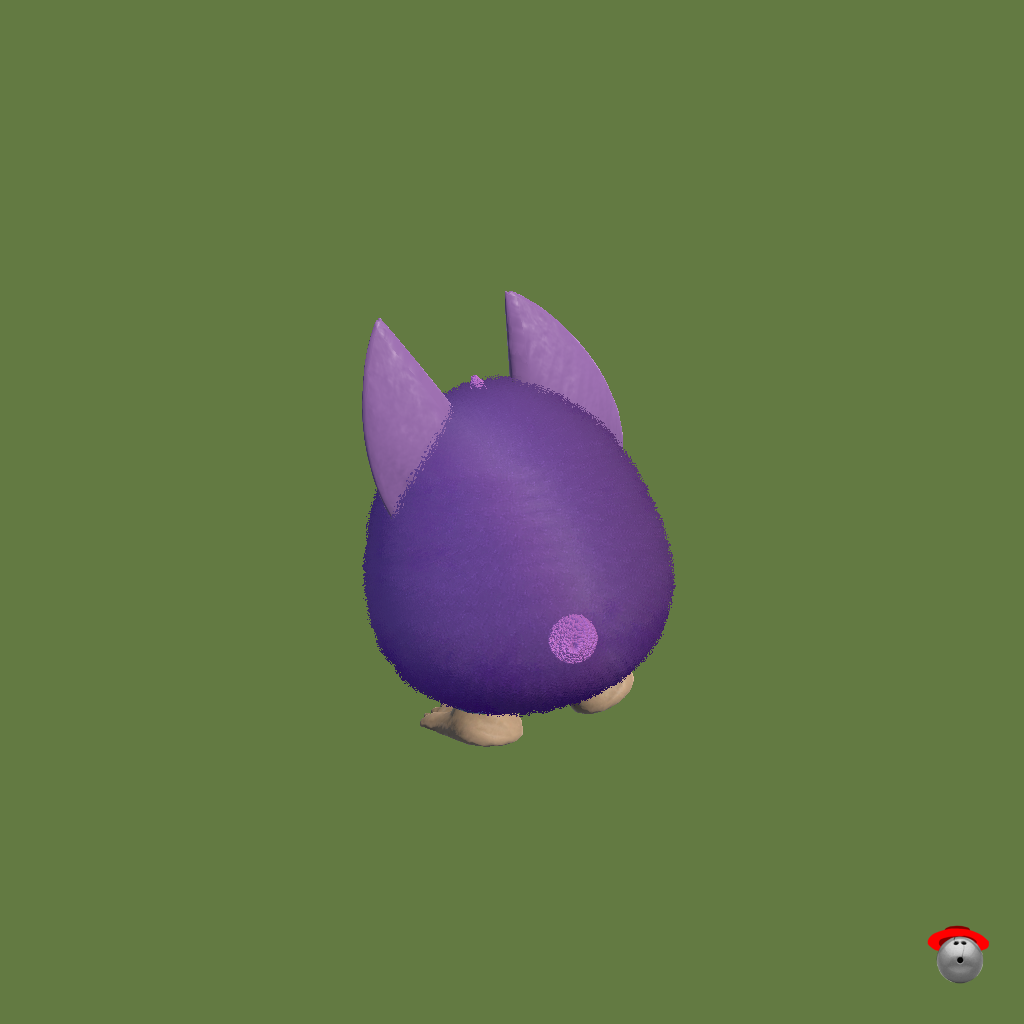Tattletail （animation） - Back Left