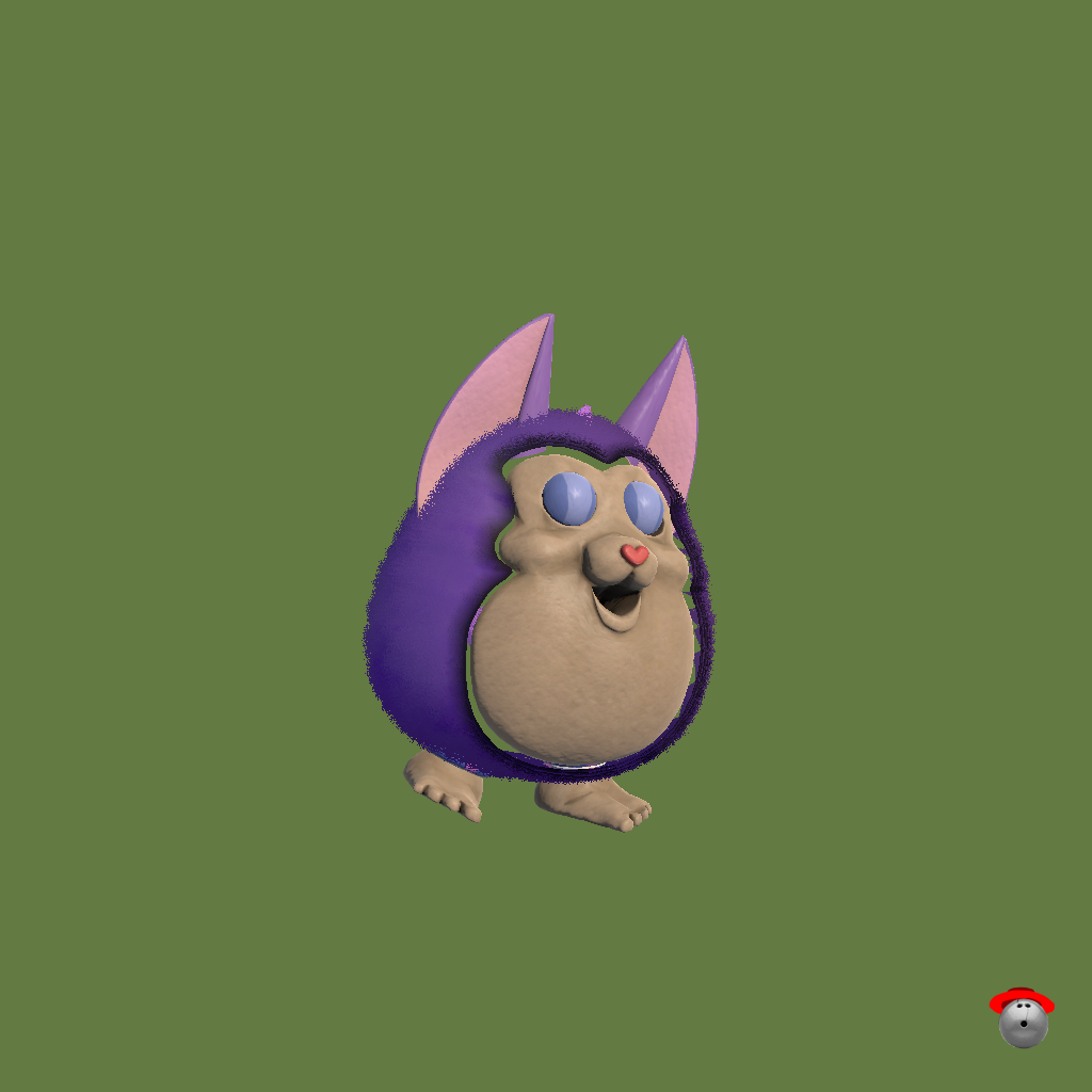 Tattletail （animation） - Front Right
