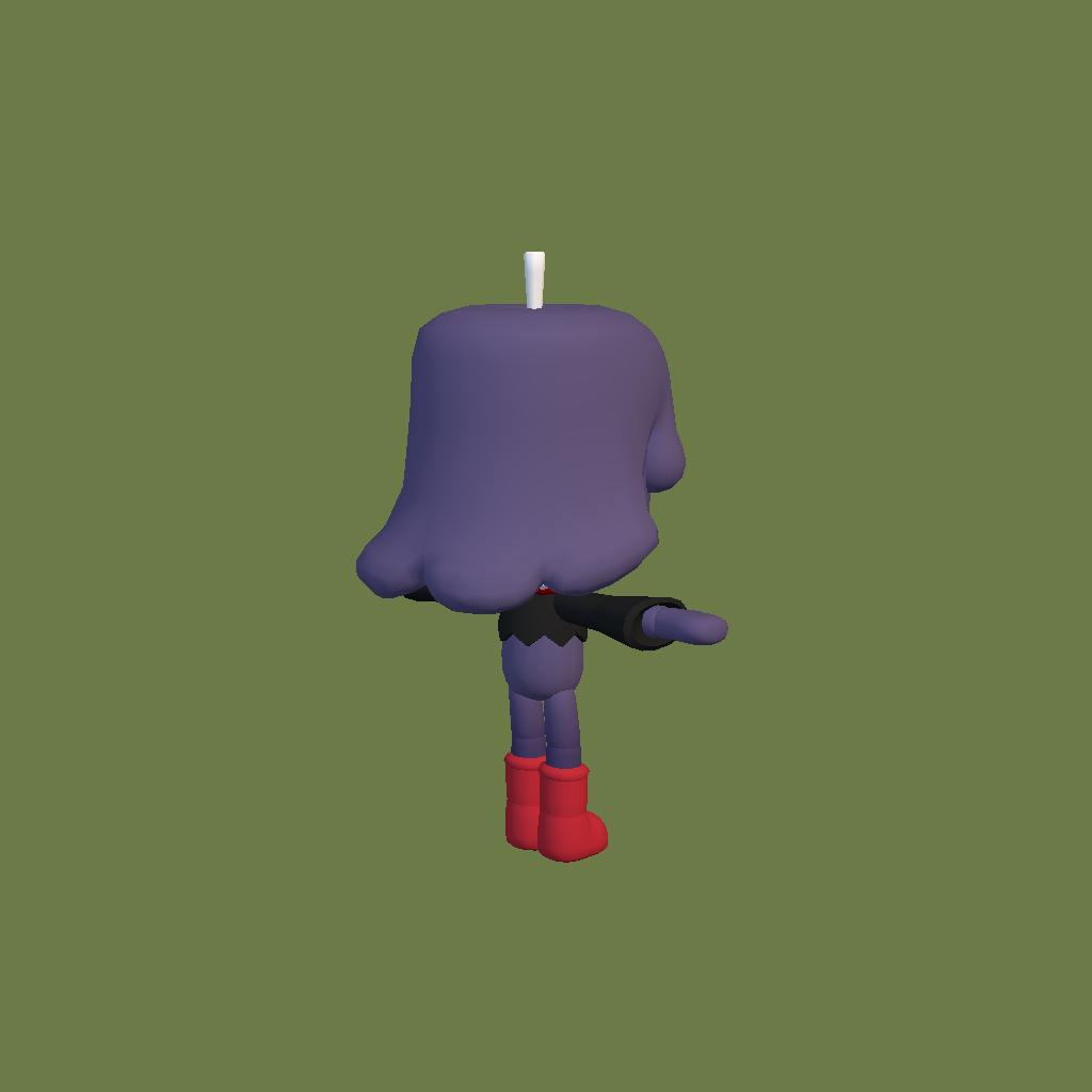 Waxwell The Candle （Dandys World） - Back Right