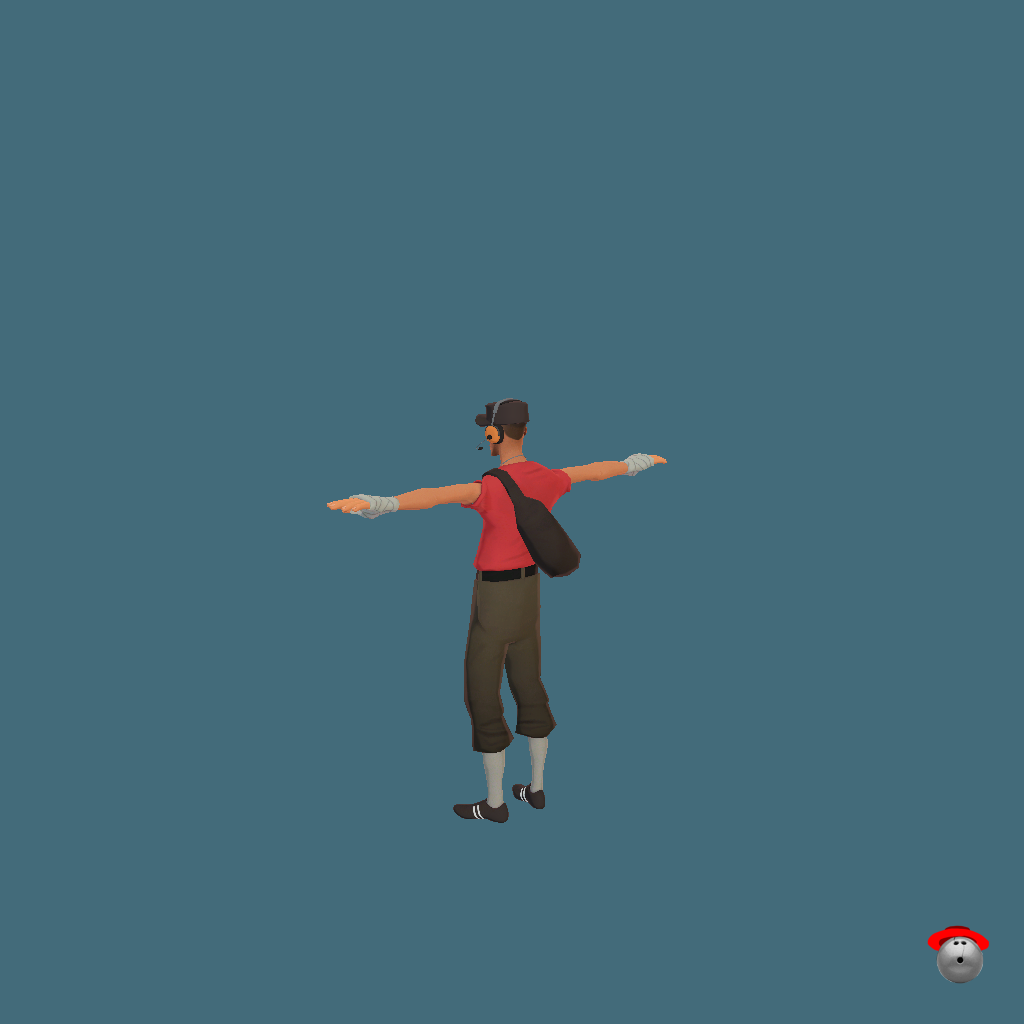 ǃǃ Paintable Scout ǃǃ - Back Left