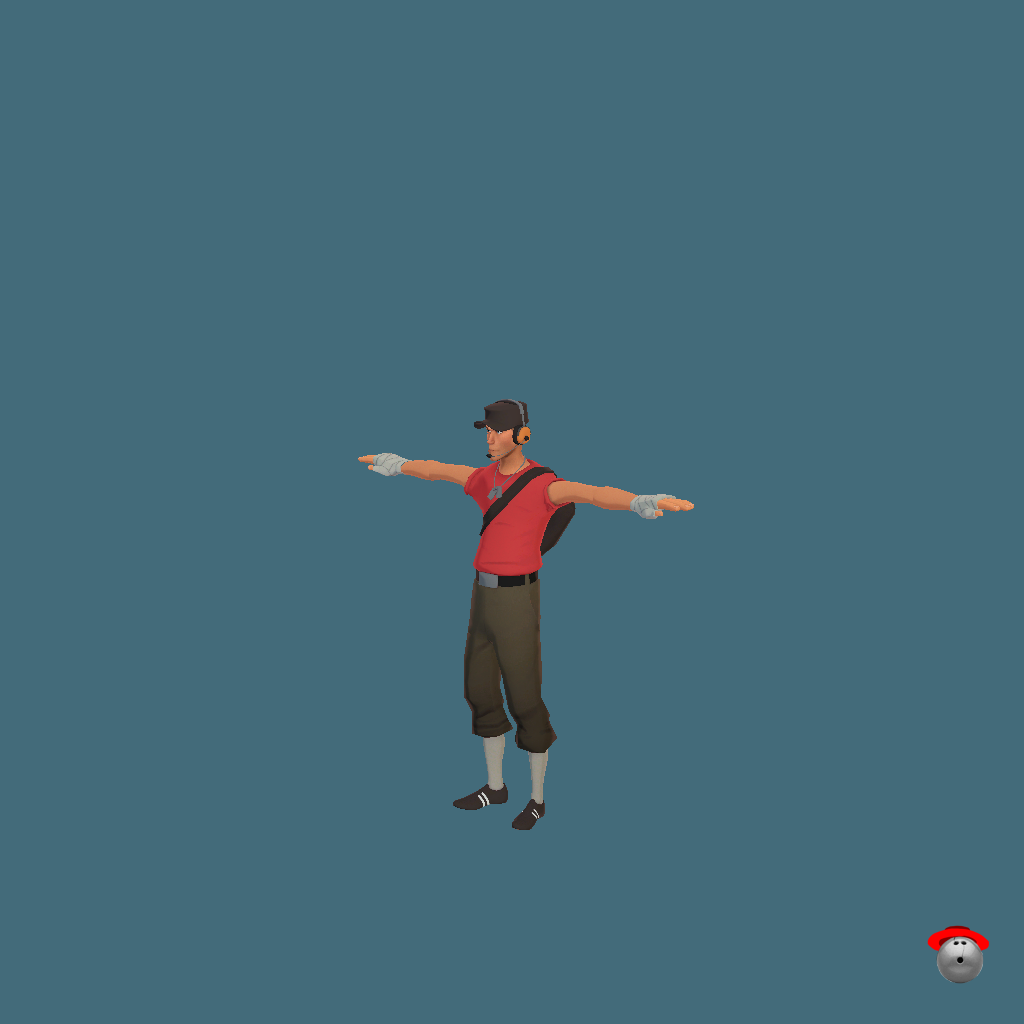 ǃǃ Paintable Scout ǃǃ - Front Left