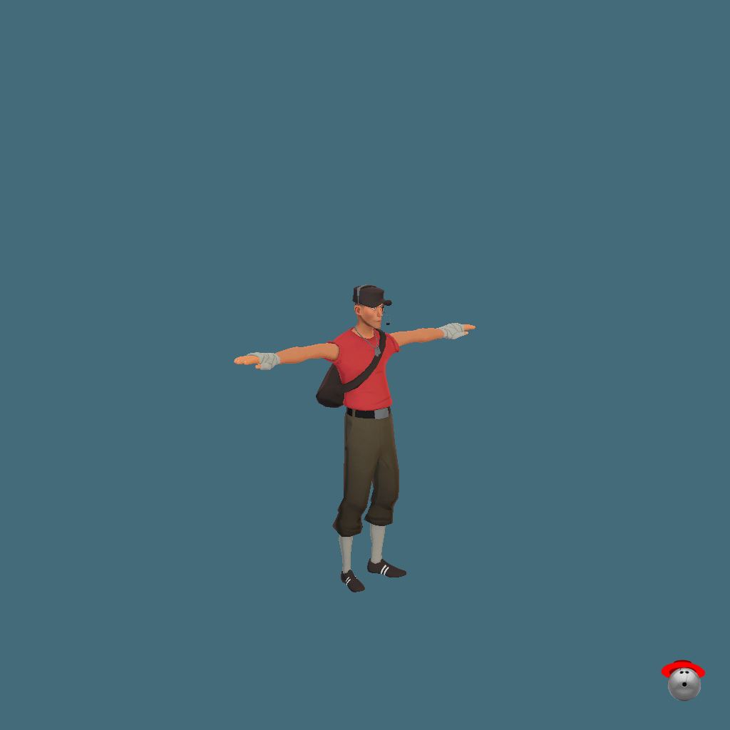 ǃǃ Paintable Scout ǃǃ - Front Right