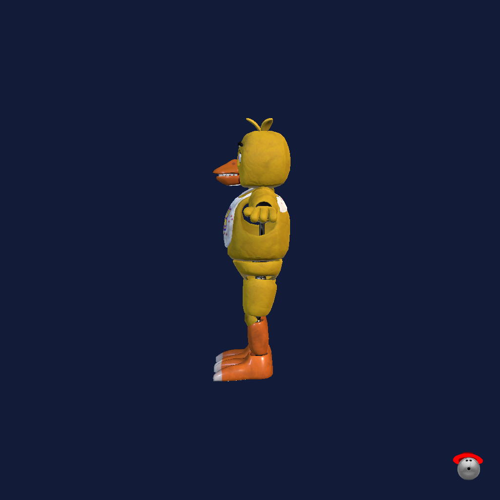 FNaF 1 - Chica The Chicken - Left