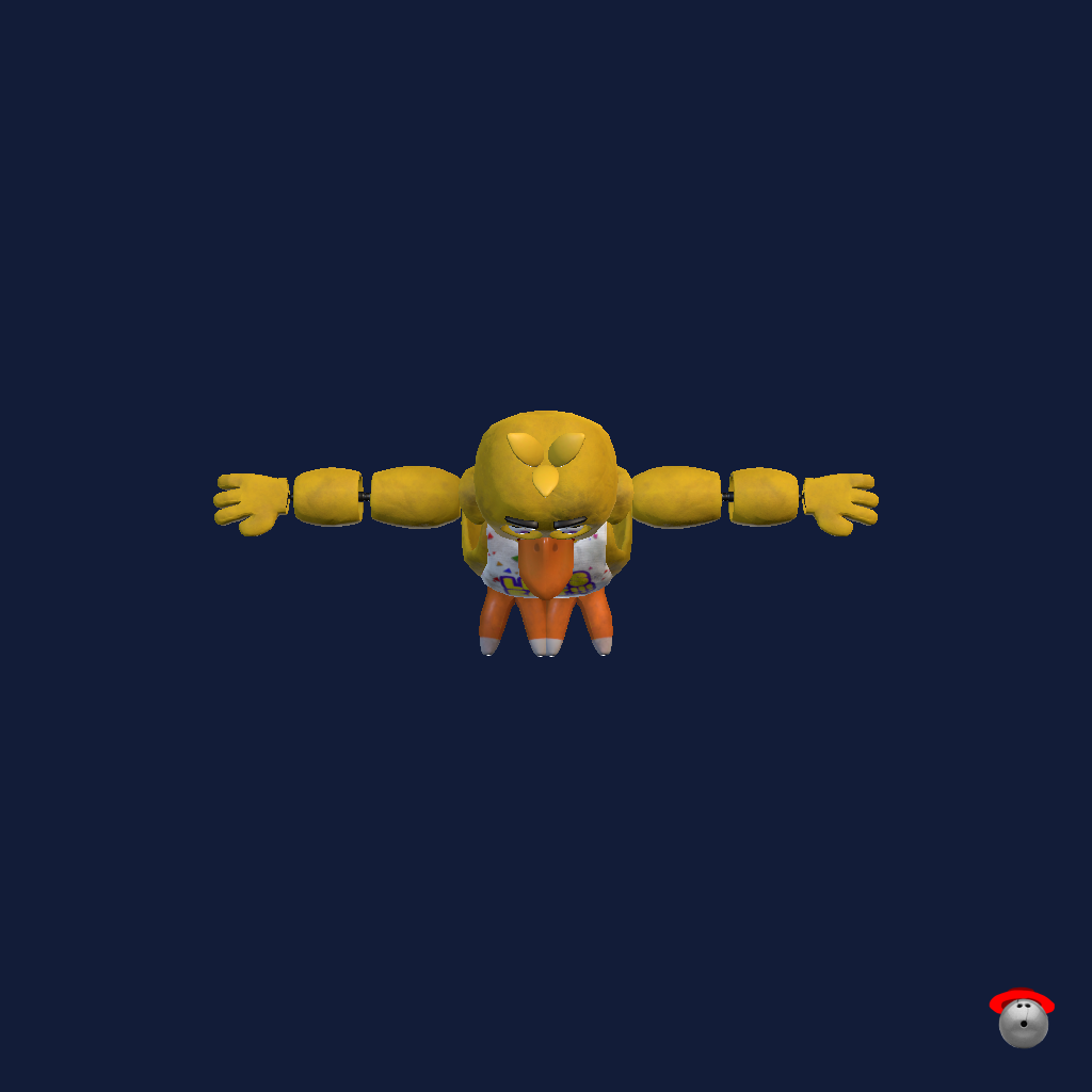 FNaF 1 - Chica The Chicken - Straight Top