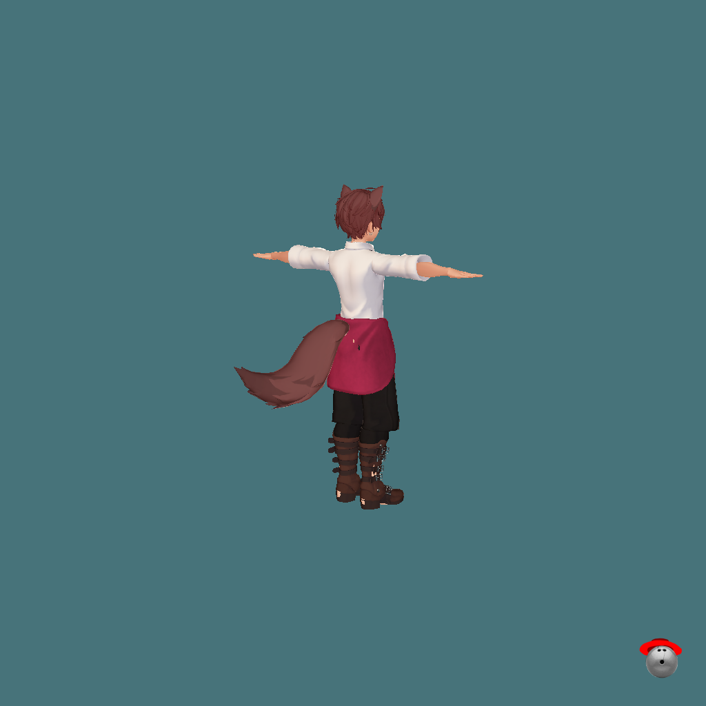 Waiter - Back Right