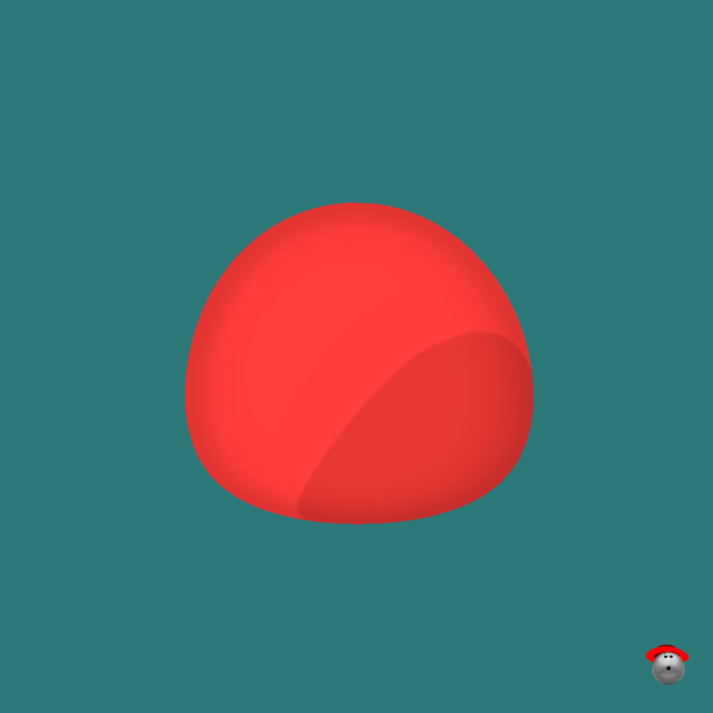 Colourful Blob - Back Left