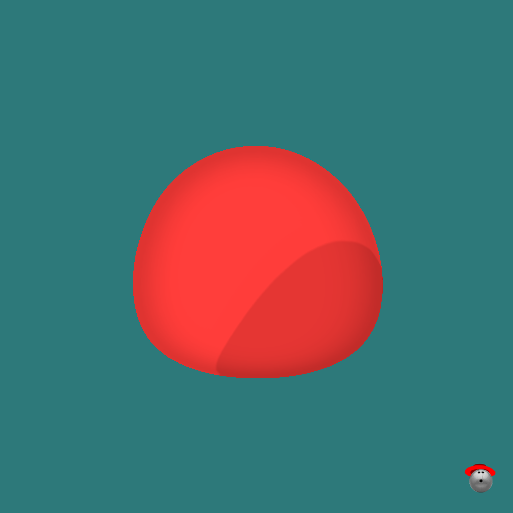 Colourful Blob - Back Right