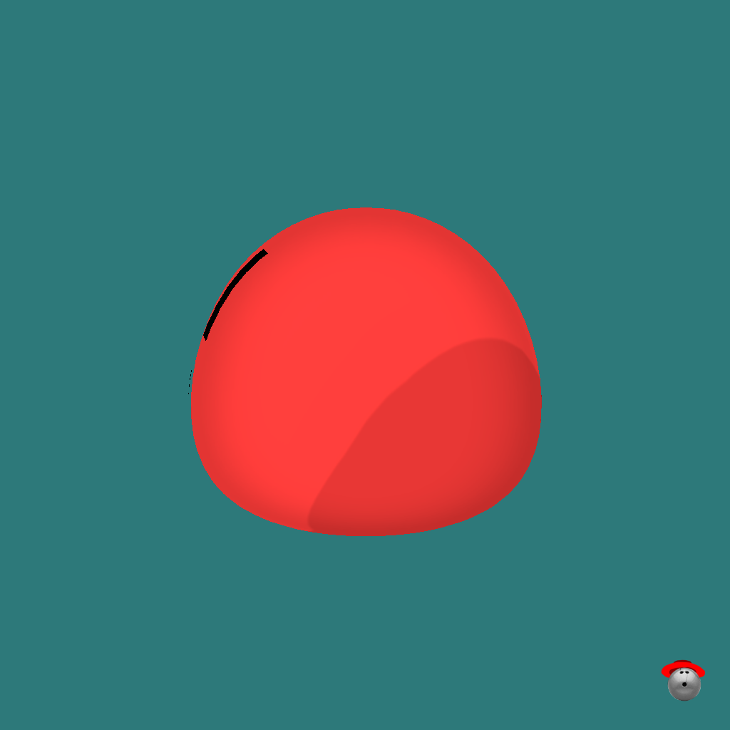 Colourful Blob - Left